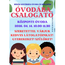 ÓVODÁBA CSALOGATÓ - Központi Óvoda